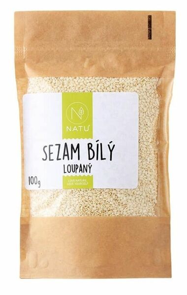 Natu Sezam bílý loupaný 100g porovnat ceny