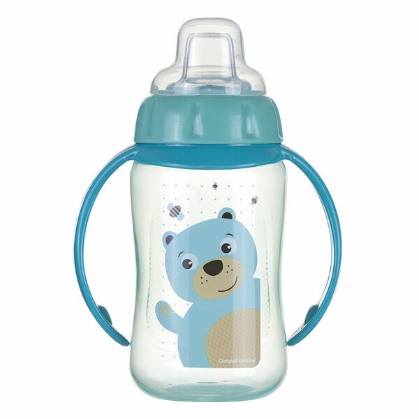 CANPOL BABIES Tréninkový hrníček s úchyty CUTE ANIMALS medvídek 320 ml porovnat ceny