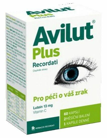 Avilut Plus Recordati 60 kapslí porovnat ceny