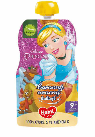 Hami Disney Princess ovocná kapsička ovocný koktejl 110g porovnat ceny