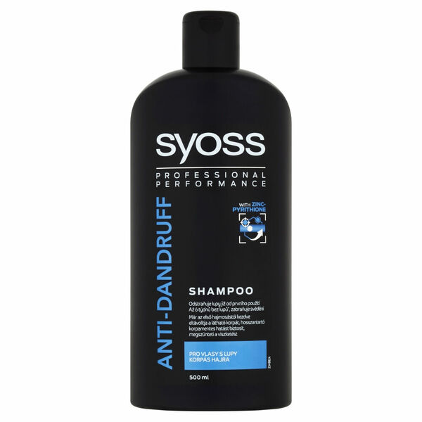 SYOSS Anti-Dandruff Šampon pro vlasy s lupy 500 ml porovnat ceny