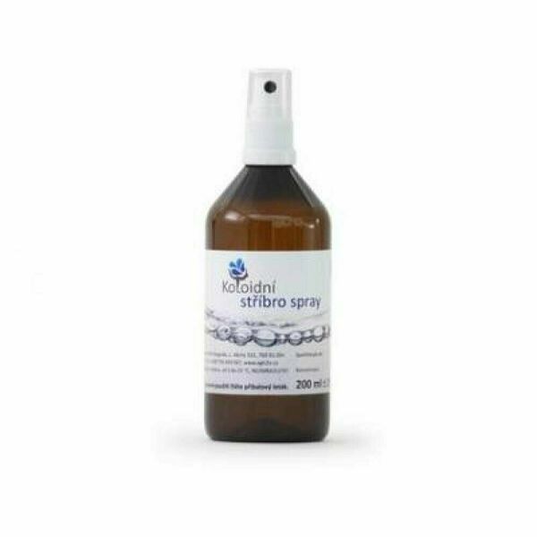Koloidní stříbro sprej 200 ml 20 ppm porovnat ceny