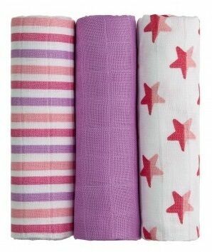 T-tomi  BIO Bambusové pleny, pink stars / růžové hvězdičky porovnat ceny