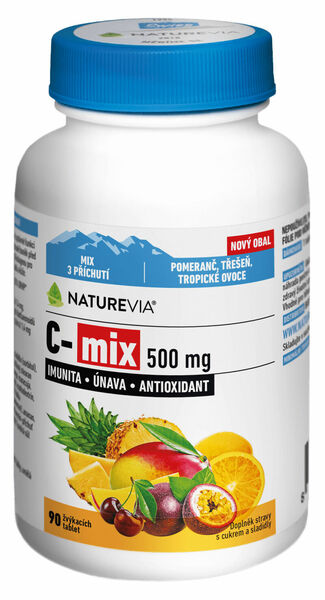 Swiss NatureVia Vitamín C-MIX 500mg 90 tablet porovnat ceny