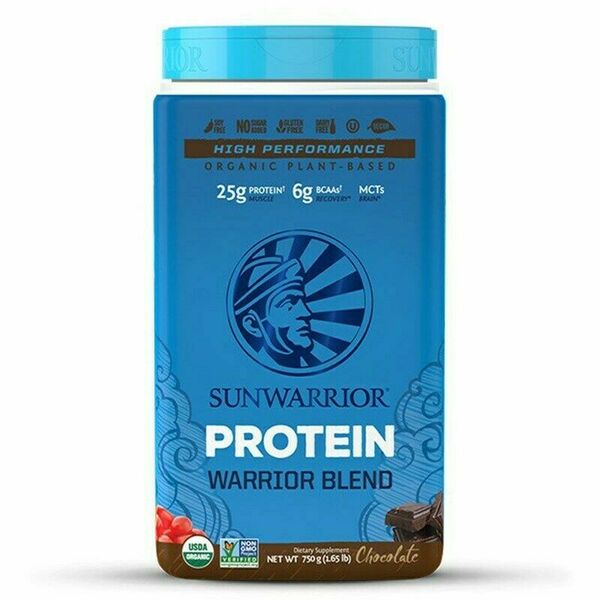 Sunwarrior Protein Blend BIO čokoládový 750g porovnat ceny