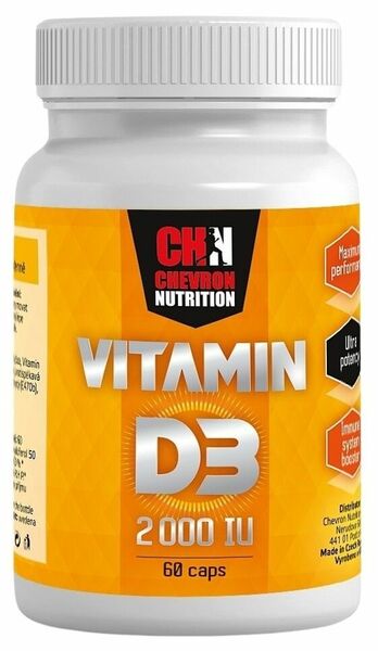 Chevron Nutrition Vitamin D3 60 kapslí porovnat ceny