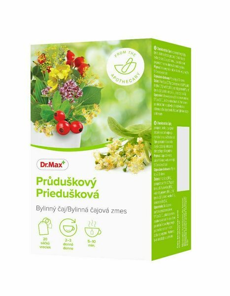 Dr.Max Průduškový bylinný čaj 20x1,5 g porovnat ceny