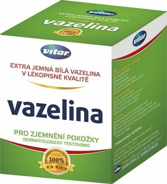 Vitar Vazelina extra jemná bílá 110g porovnat ceny