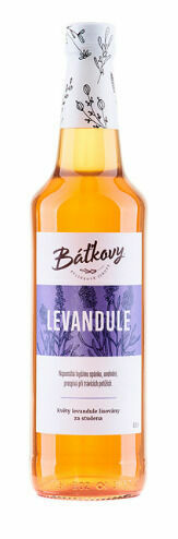 Báťkovy sirupy Levandulový sirup 500ml porovnat ceny