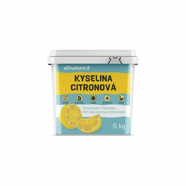 Allnature Kyselina citronová 5kg porovnat ceny