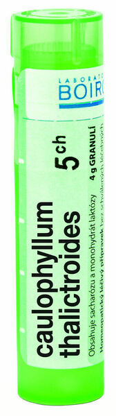 Boiron  Caulophyllum Thalictroides CH5 granule 4g porovnat ceny