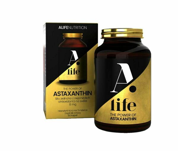 Alife Beauty and Nutrition Astaxanthin 90 kapslí porovnat ceny
