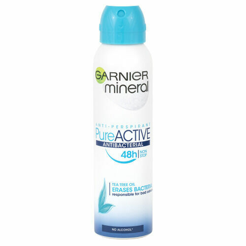 Garnier Mineral Pure Active antibakteriální antiperspirant ve spreji 150ml porovnat ceny