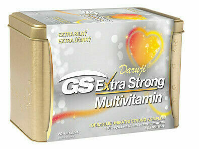 GS Extra Strong Multivitamin v dárkové krabičce 60+60 tablet porovnat ceny