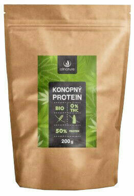 Allnature Konopný protein 50% BIO 200g porovnat ceny