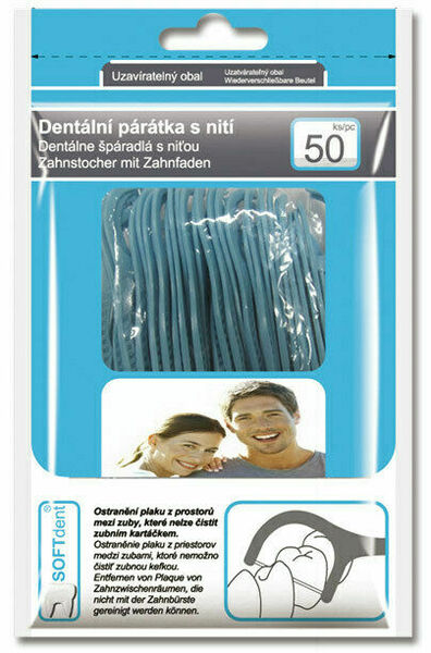 Dentální páratka SOFTdent 50ks porovnat ceny