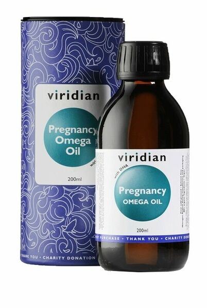 Viridian Pregnancy Omega Oil 200ml porovnat ceny
