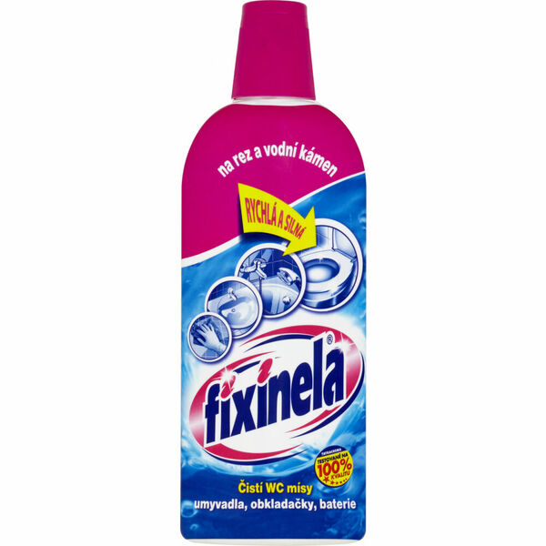 Fixinela tekutý čistič na rez a vodní kámen 500ml porovnat ceny