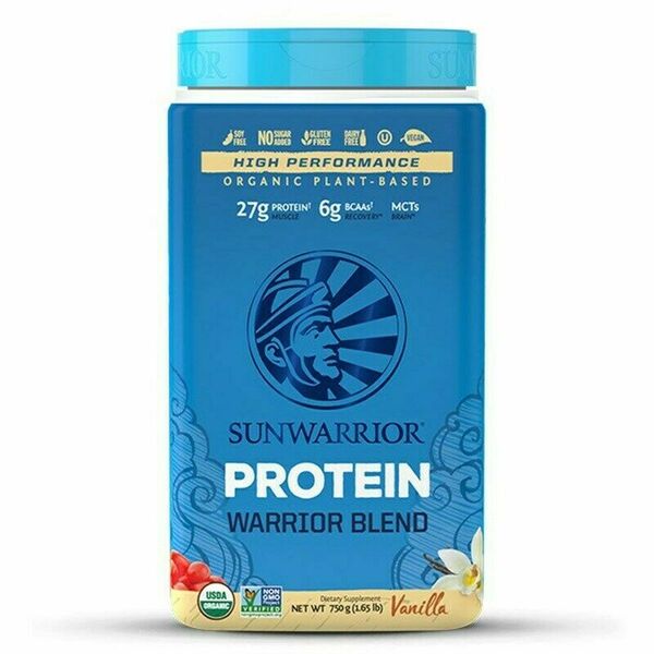 Sunwarrior Protein Blend BIO vanilkový 750g porovnat ceny