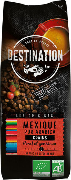 Cafe DESTINATION BIO - MEXICO CHIAPAS 250g zrnková porovnat ceny