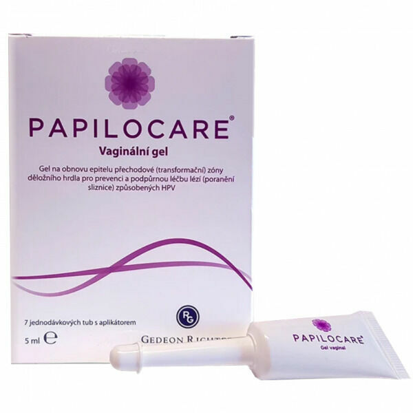Papilocare Vaginální gel 7x5ml porovnat ceny