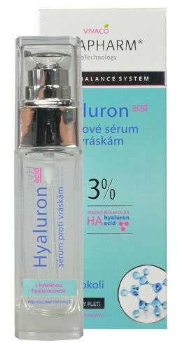Vivaco Pleťové sérum s kyselinou hyaluronovou 30ml porovnat ceny