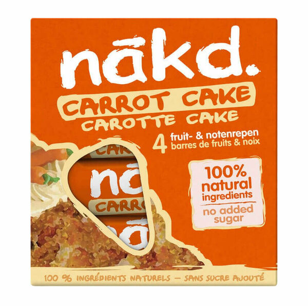 Nakd Carrot Cake 4x35g porovnat ceny