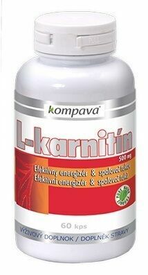 Kompava  L-karnitín 60 kapslí porovnat ceny