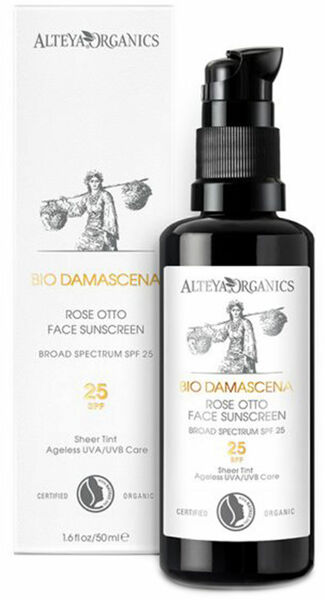 Alteya Organics  Alteya Pleťové sérum proti slunci SPF25 Bio Damascena 50ml porovnat ceny