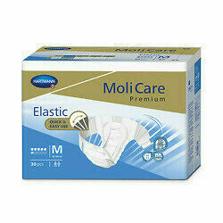 KALHOTKY ZALEPOVACÍ MOLICARE ELASTIC 6 KAPEK M BOKY 85-120CM,2159ML,30KS porovnat ceny