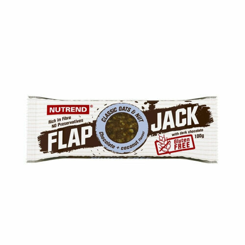 Nutrend  Flap Jack Gluten Free 100g Čokoláda, kokos porovnat ceny