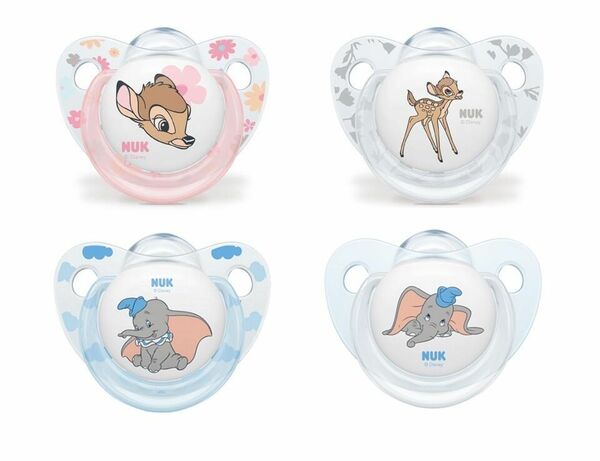 NUK Silikonový dudlík Disney Classic 18 - 36 měsíců 2 ks porovnat ceny