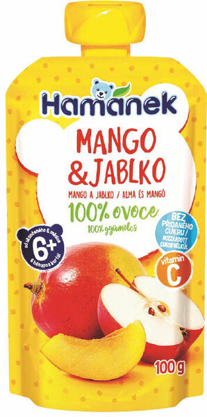 Hamánek Kapsička Mango a jablko 100g porovnat ceny