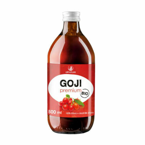 Allnature Premium BIO goji šťáva 500ml porovnat ceny