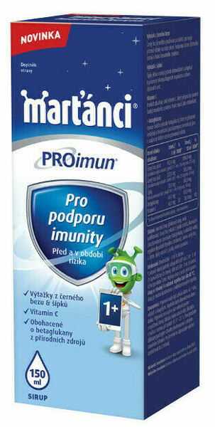 Walmark Marťánci Proimun sirup 150ml porovnat ceny