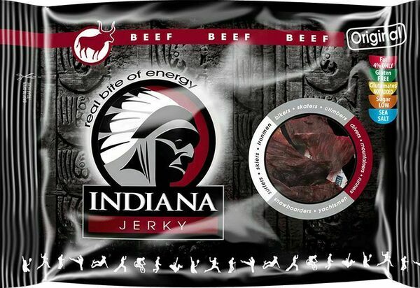 Indiana Jerky Hovězí Original 100g porovnat ceny