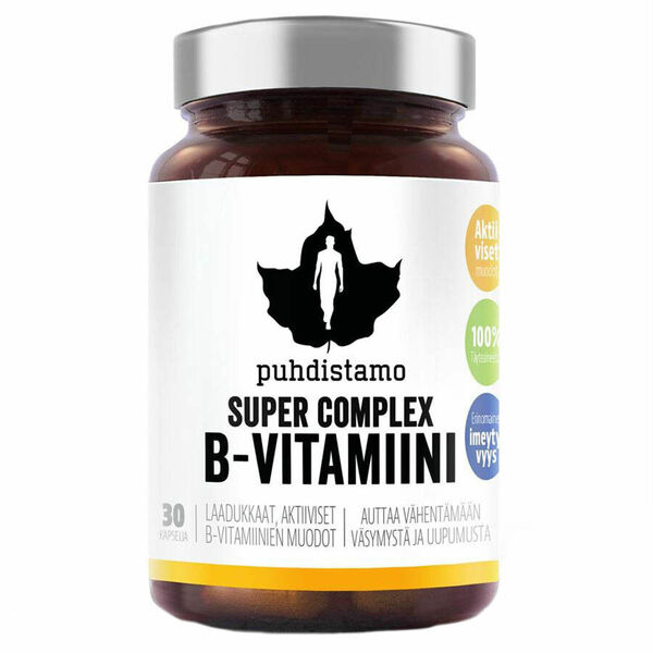 Puhdistamo Super Vitamin B-Complex 30 kapslí porovnat ceny
