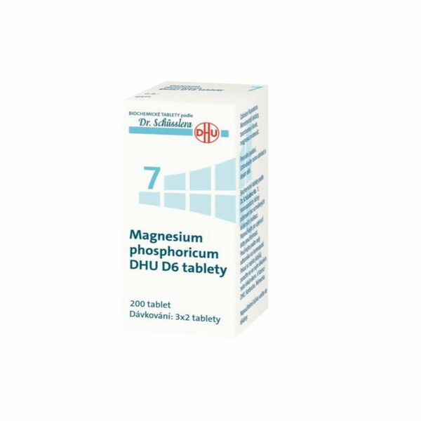 DR. SCHÜSSLERA Magnesium phosphoricum DHU D6 No.7 200 tablet porovnat ceny
