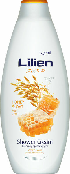 Lilien shower cream Honey&Oat 750ml porovnat ceny