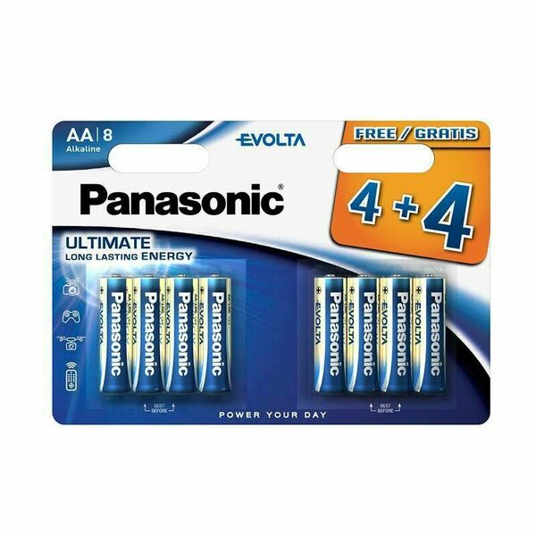 Panasonic LR6EGE/8BW 4+4F EVOLTA porovnat ceny
