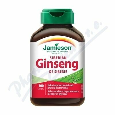 Jamieson Sibiřský ženšen 650mg 100 tablet porovnat ceny