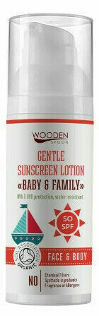 WoodenSpoon Opalovací tělové mléko Baby & Family SPF 50 100ml porovnat ceny