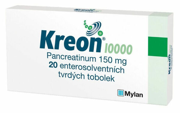 Kreon 10000U 20 tvrdých tobolek porovnat ceny