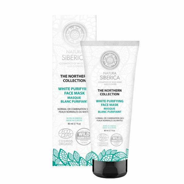 Natura Siberica Bílá pleťová pročišťující maska 80ml porovnat ceny