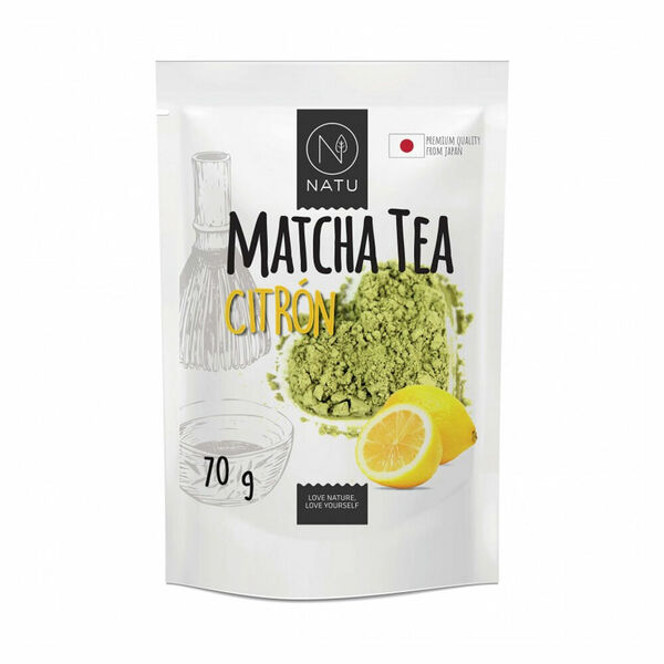 NATU Matcha tea BIO Premium Japan Citrón 70 g porovnat ceny