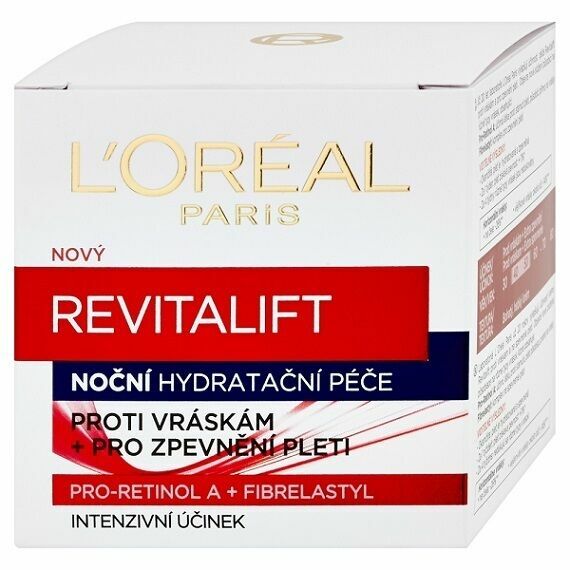 L'Oréal Paris  Revitalift noční krém proti vráskám 50ml porovnat ceny