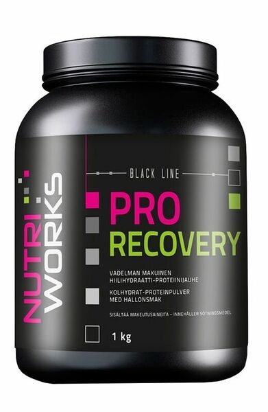 NutriWorks Pro Recovery malina 1kg porovnat ceny