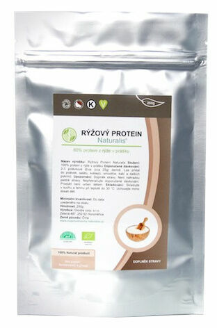 Naturalis BIO Rýžový Protein 250g porovnat ceny
