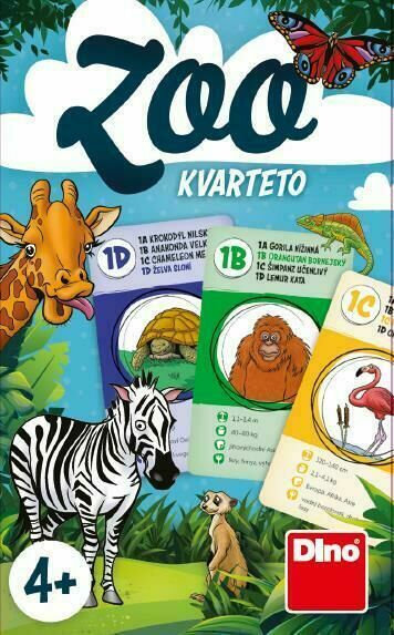 Dino ZOO Kvarteto 32ks porovnat ceny