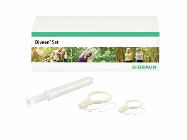 B.Braun Diveen Small+Medium inkontinenční vaginální pomůcka 1+1ks porovnat ceny